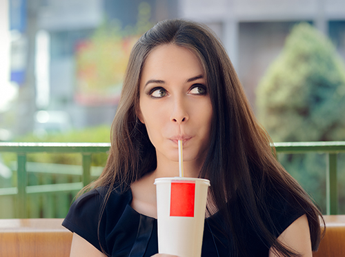 diet soda vs regular soda -dental affects