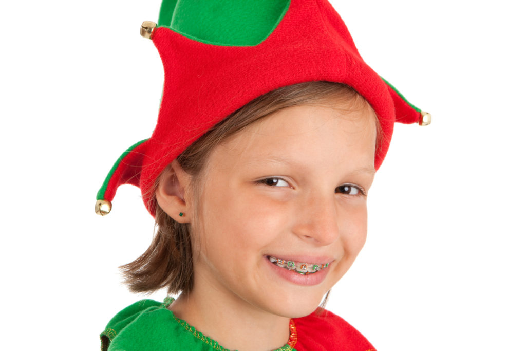 Close up of a cute elf. 