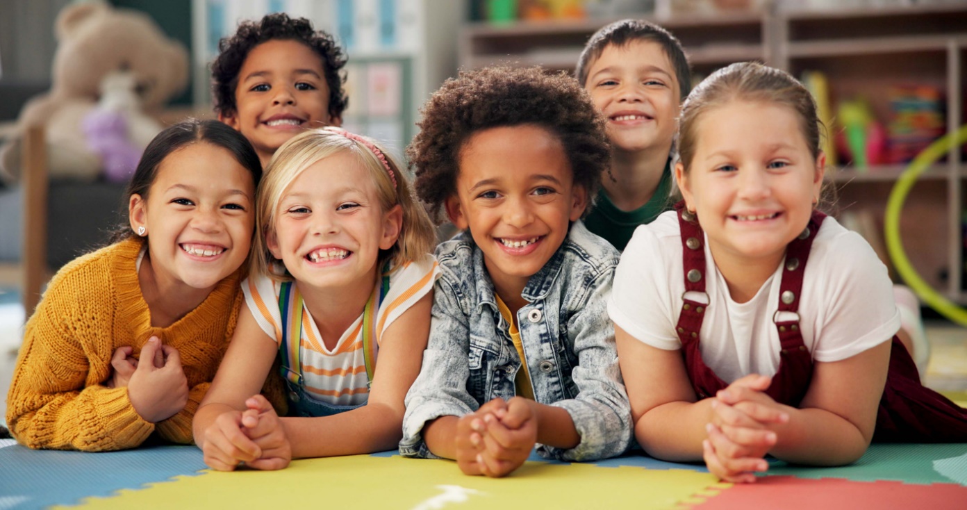 Smiles at 7 Day: Give Your Child a Head Start on a Healthy Smile!, A group of children smiling